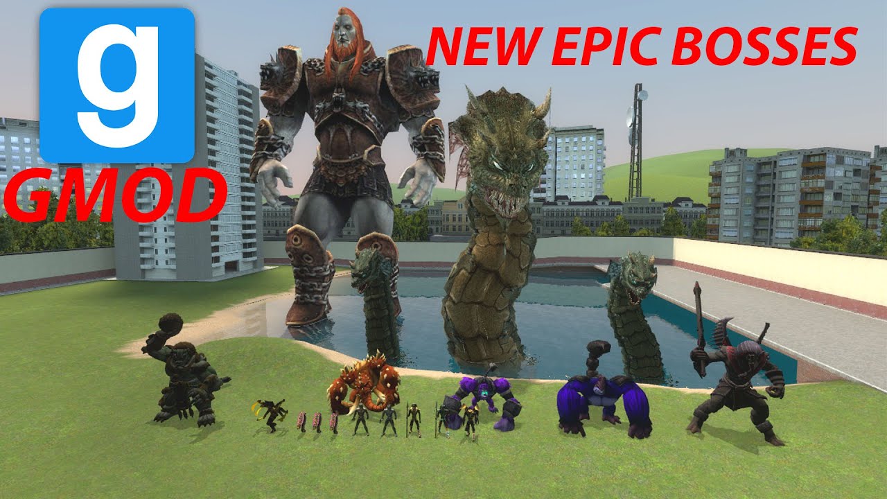 Nextbots in Garry s Mod. Ultimate nextbots pack