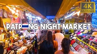 REAL Patpong Street NIGHT MARKET Walk Tour in Bangkok Thailand