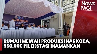 BNN Gerebek Rumah Mewah Pabrik Narkoba di Serang, 10 Orang Diamankan - iNews Pagi 03/10