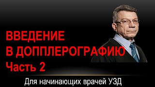 Введение в допплерографию  Часть 2.   Качественные показатели кровотока