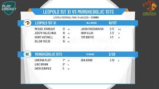 Leopold 1st XI v Murgheboluc 1sts