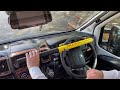 commercial high security steering wheel lock fitting