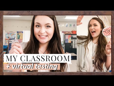 MY NEW CLASSROOM! Starting digital learning, tips for virtual testing, amp My classroom website