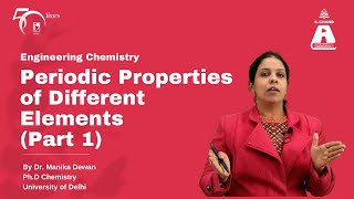 Periodic Properties of Different Elements (Part 1) | Engineering Chemistry | S Chand Academy