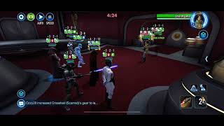 SWGOH Arena | Lord Vader counters Leia Organa