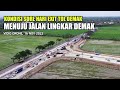 Kondisi Sore Hari Exit Tol Demak Menuju Jalan Lingkar Demak