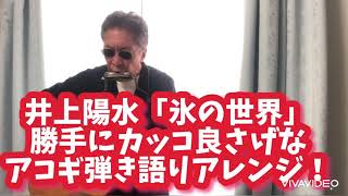 井上陽水 氷の世界 弾き語りカバー（カッコ良さげな「勝手にアレンジ」）