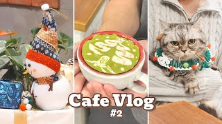 Cafe Vlog #2 | Cozy Christmas Vibes🎄 Our Holiday Special Treats☃️ | Josephinely🤍