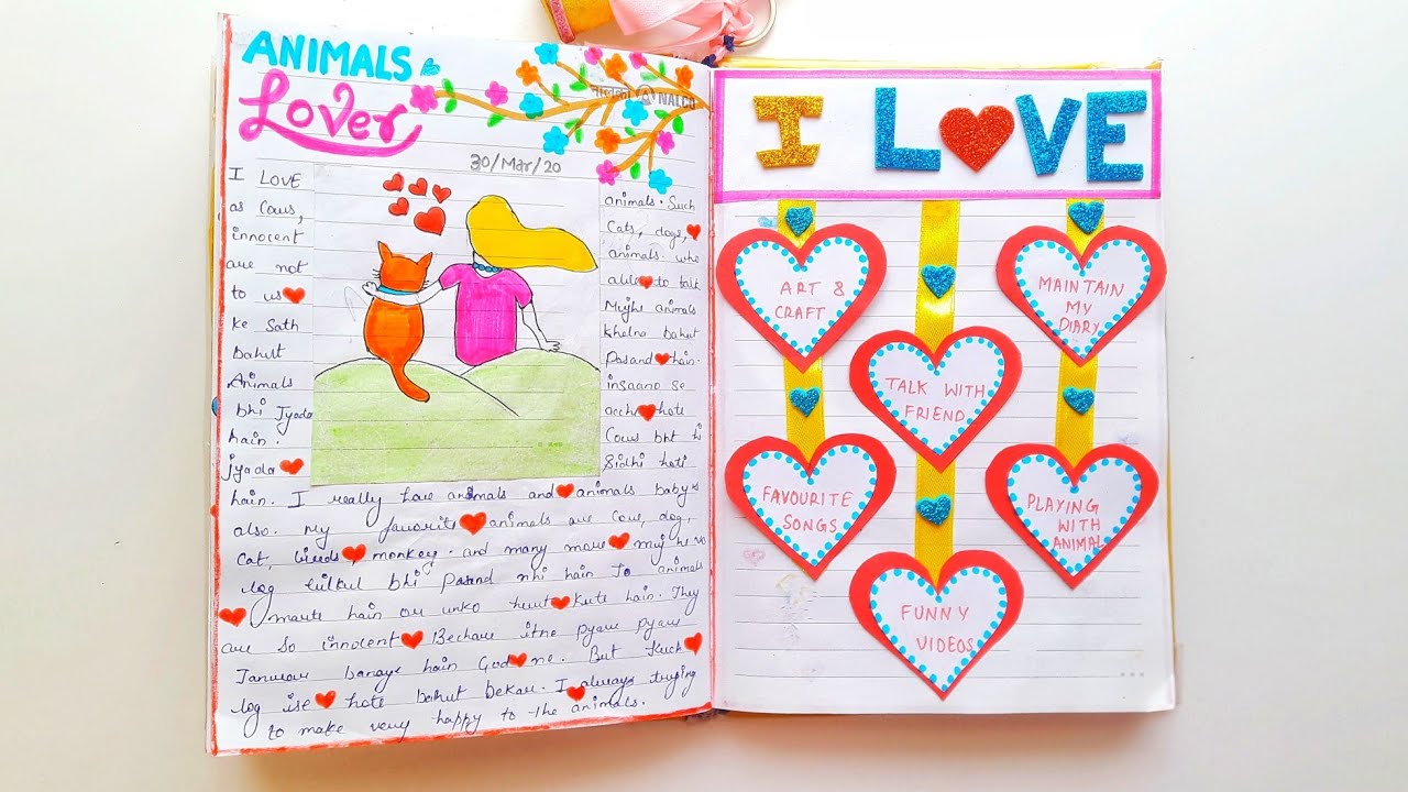 My Personal Diary | Get Some Ideas To Fill Your Diary | My Handmade Art ...