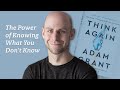 Adam Grant the Author of the Bestselling Book ‘Think Again’ 📖 Q&A with Panio Gianopoulos