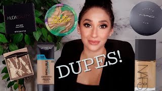 10 DRUGSTORE DUPES FOR LUXURY MAKEUP! YOU NEED THESE!