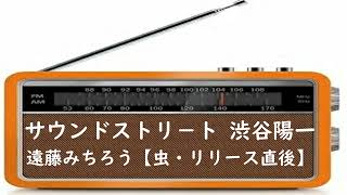 サウンドストリ－ト／渋谷陽一／遠藤みちろう・虫リリース直後　　＃渋谷陽一＃サウンドストリ－ト＃ロッキンオン