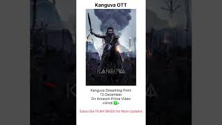 Kanguva OTT Release Date Conform ✅ #Kanguva #streaming #Suriya #dishapatani #bobbydeol#Siva#YogiBabu