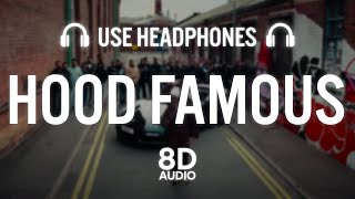 Hood Famous (8D AUDIO) | Navaan Sandhu | Lejend | Teji Sandhu | New Punjabi songs 2023