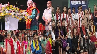 Tring bisi Kwtal Hyderabad festival 1435 and 2024 || governor Jishnu Debbarma