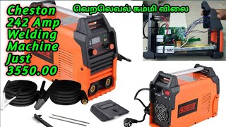 கம்மி விலை வெறலெவல் வெல்டிங் மெசின்/Cheston 242 Welding Machine/Inverter Welding Machine@MDBfixer