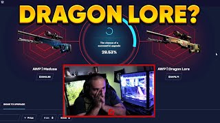 CSGO.NET Upgrade Medusa To DRAGON LORE Epic CASE OPENING