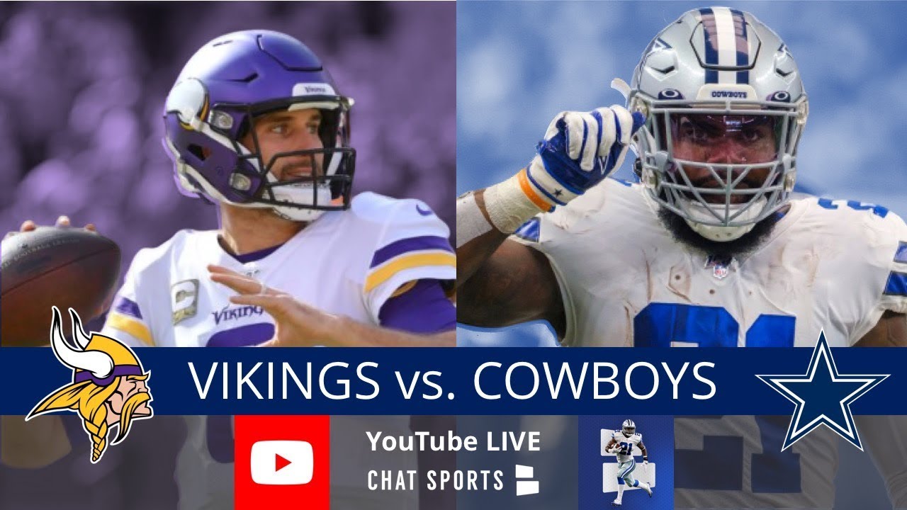 Cowboys Vs. Vikings Live Stream Reaction & Updates On Highlights For ...