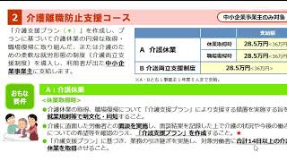 介護休業助成金（両立支援・介護離職防止支援コース）