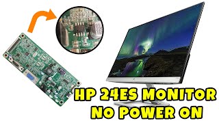 HP 24ES MONITOR NO POWER ON