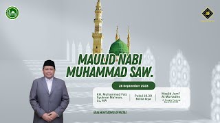 KH. MUHAMMAD FAIZ SYUKRON MA'MUN, LC, MA. | PERINGATAN MAULID NABI MUHAMMAD SAW.