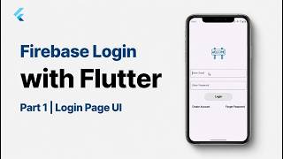 Flutter Firebase Auth - Part 1: Login Page UI Design