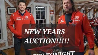 NEW YEARS AUCTION Starts Tonight! December 31, 2024