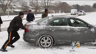 How Areas Across The Delaware Valley Are Dealing With Snowy Conditions