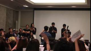 [Fancam] 170702 Get Together with Henry Lau in BKK - selfie with fans