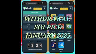 🔥SOLPICK.io WITHDRAWAL🔥\