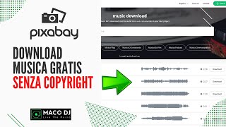 Come scaricare musica gratuita su Pixabay senza Copyright