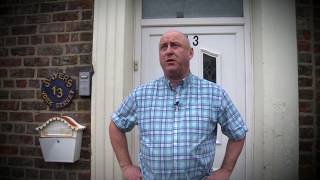 Stephen Sayers Interview Outside Childhood Home