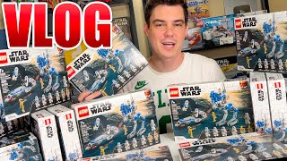 Buying every LEGO Star Wars 501st Battle Pack... (MandR Vlog)