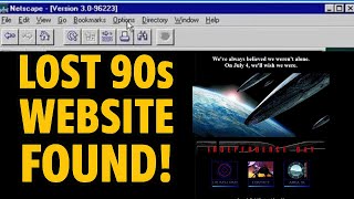 I Found the Lost Movie Websites from the 1990s