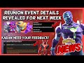 Reunion Event Details | She Hulk Model Close Up? | Community Team Need Your Feedback and More [MCN]