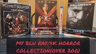 MY BLU RAY/4K HORROR COLLECTION! (OVER 200)