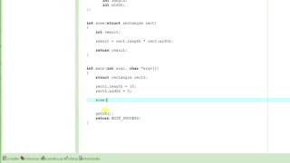 31 C Programming Tutorial = Passing Structures to Functions