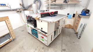 Mafell Erika 85 Module with Extension (Router) Table Build (Part 2/3)