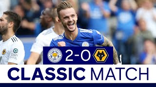 Maddison's First Foxes Goal In Premier League Win | Leicester City 2 Wolves 0 | Classic Matches
