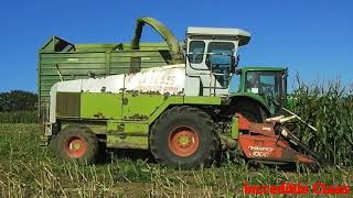 1994 Claas Jaguar 690 14.6 Litre 8-Cyl V8 Diesel Forage Harvester (296 HP) Collecting Maize