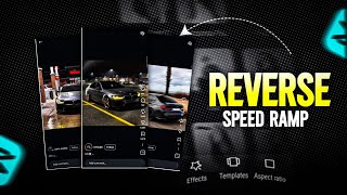 Reverse Speed Ramp Edit In Capcut Mobile | Car Speed Ramp Edit