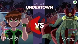 Ben 10 Vs Vilgax Boss Battle at Undertown Stage Walkthrough