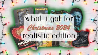 WHAT I GOT FOR CHRISTMAS 2024 (Gift Haul) | Realistic Edition - Dr. Marten's, DT, Glamlite, \u0026 MORE!!