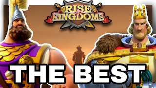 The strongest commander pairing in Rise of Kingdoms