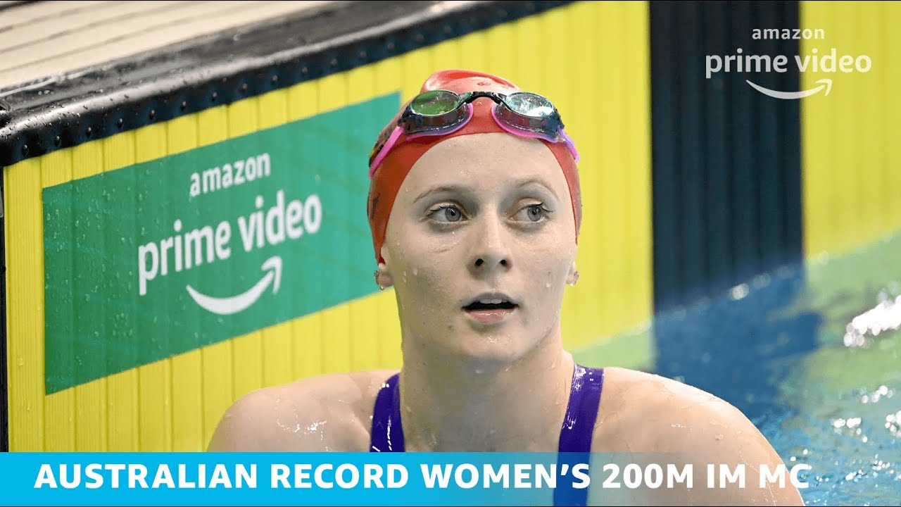 Jasmine Greenwood Australian Record Breaking Moment 2021 Australian