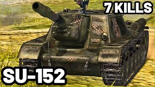 SU-152 | 4.5K DAMAGE | 7 KILLS | WOT Blitz Pro Replays