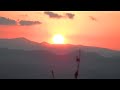 命の洗濯場の夕焼け Ｓｕｎｓｅｔ at landry of life kirishima kagosima