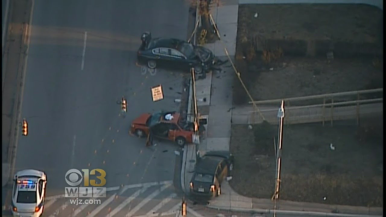 1 Killed In Car Crash In Northwest Baltimore - YouTube