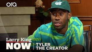 I'm Stoked I Didn't Know My Dad | Tyler the Creator | Larry King Now - Ora TV