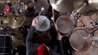 Robert Brian drum solo from the DVD 'Technique and Musicality'